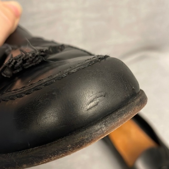 Salvatore Ferragamo Slip On Tassle Leather Loafers with original shoe box very n - Picture 12 of 12